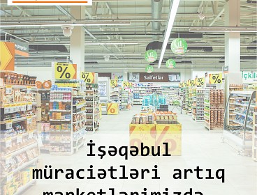 “Araz” supermarketlər şəbəkəsi işçi qəbulu elan edir