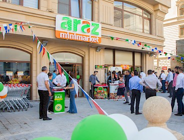 ARAZ Supermarketlər şəbəkəsi növbəti filialını açdı