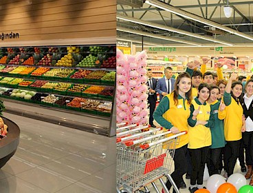 Bakıda daha bir Araz Market açıldı