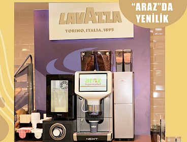 Кофемашины Lavazza в "Аразе"