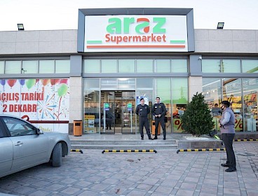 Nardaran qəsəbəsində yeni “Araz Supermarket” fəaliyyətə başladı