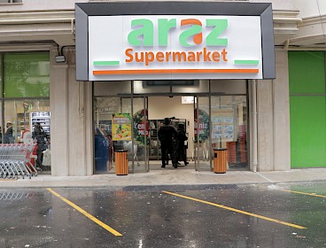 Bakıxanov qəsəbəsində yeni “Araz Supermarket” fəaliyyətə başladı
