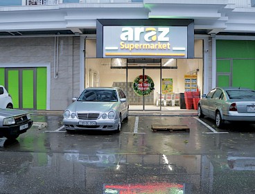 Nərimanov rayonunda yeni “Araz Supermarket” fəaliyyətə başladı