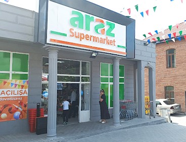 Şəkidə yeni "Araz" Supermarket! (15.06.2021)