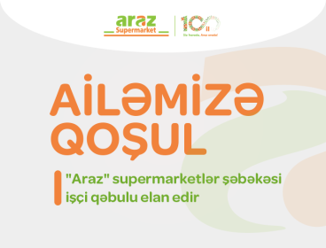 Open day in "Araz" Supermarkets! (October 21-22, 2021)