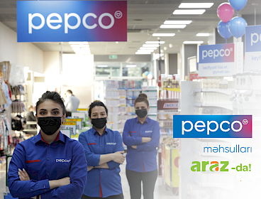 “Pepco” məhsulları “Araz Neftçilər Superstore"da! (14.04.2022)