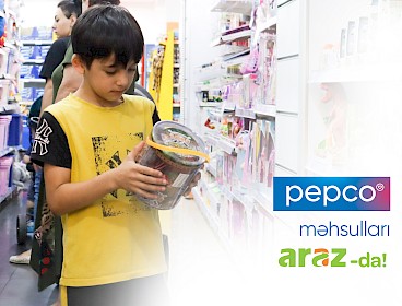 Pepco məhsulları "Araz Bakıxanov Superstore"da! (25.06.2022)