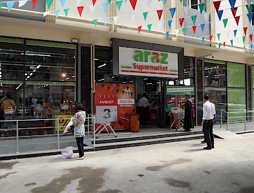 Xırdalanda növbəti "Araz" market! (03.08.2022)