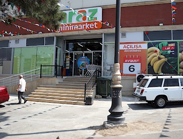 Köhnə Günəşli qəsəbəsində növbəti "Araz" market! (06.08.2022)