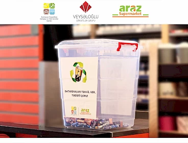 Hand over batteries in "Araz" markets and protect nature!