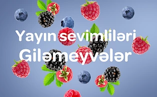 Yayın sevimliləri: Giləmeyvələr