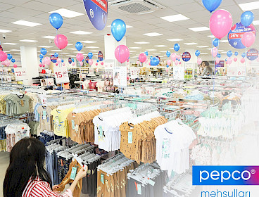 Pepco" məhsulları indi “Araz” Hövsan Supermarketdə! (05.05.2023)