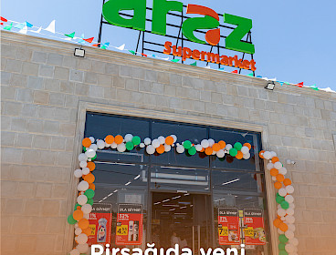 Sabunçu rayonunda yeni "Araz" Supermarket! (26.06.2023)