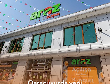 Qaraçuxurda yeni "Araz" Ekspres! (14.08.2023)