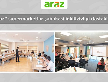 "Araz" supermarket chain supports inclusion