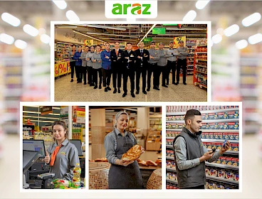 "Araz" supermarket chain creates new job opportunities for young people