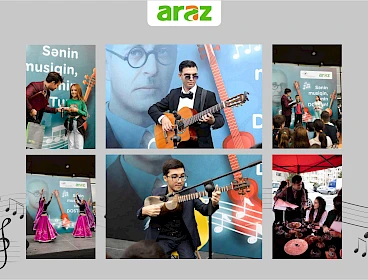 A concert program called "Your music, your friend" was organized in "Araz".