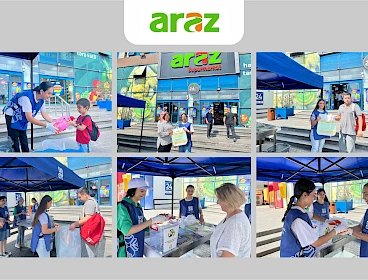 "Change waste to eco-bag" campaign was held in "Araz".