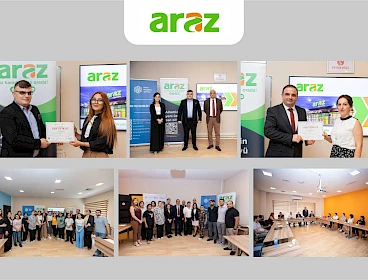 The participants of the "Vocational training support" project were provided with jobs in the "Araz" supermarket chain