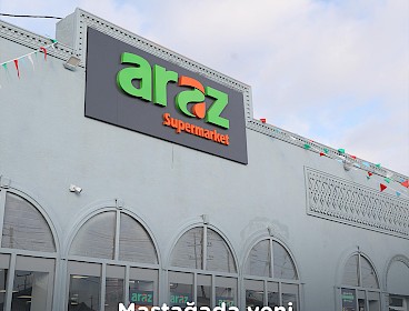 “Araz” Maştağa supermarket filialımız artıq xidmətinizdədir!