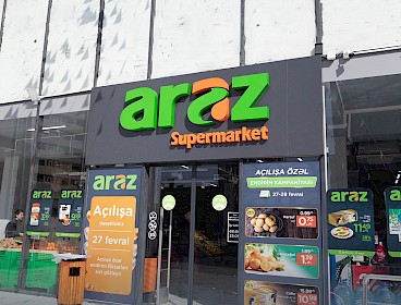 Yasamalda yeni "Araz" Supermarket