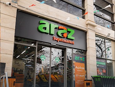 Nərimanov rayounda yeni "Araz" Supermarket